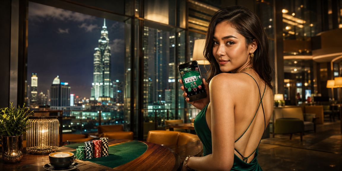Suasana permainan poker yang sengit dan strategik di Kuala Lumpur bersama ct200